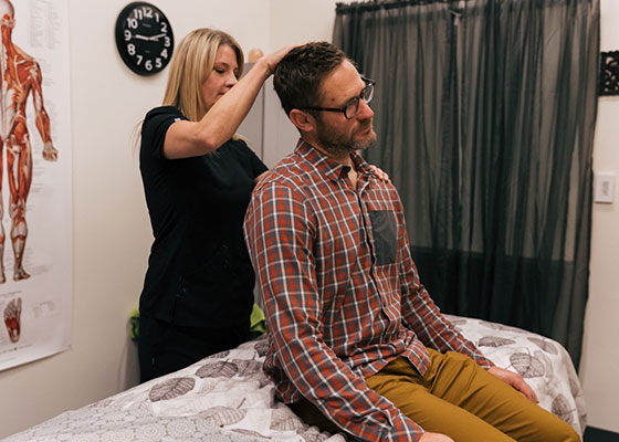 Man Getting Adjustment
