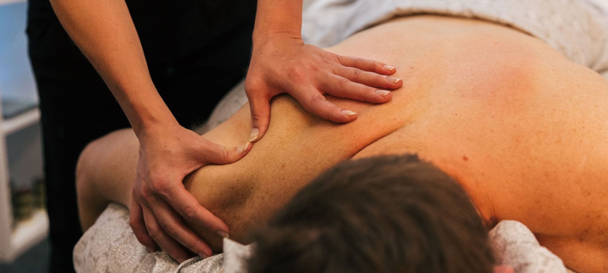 Person Getting Massage